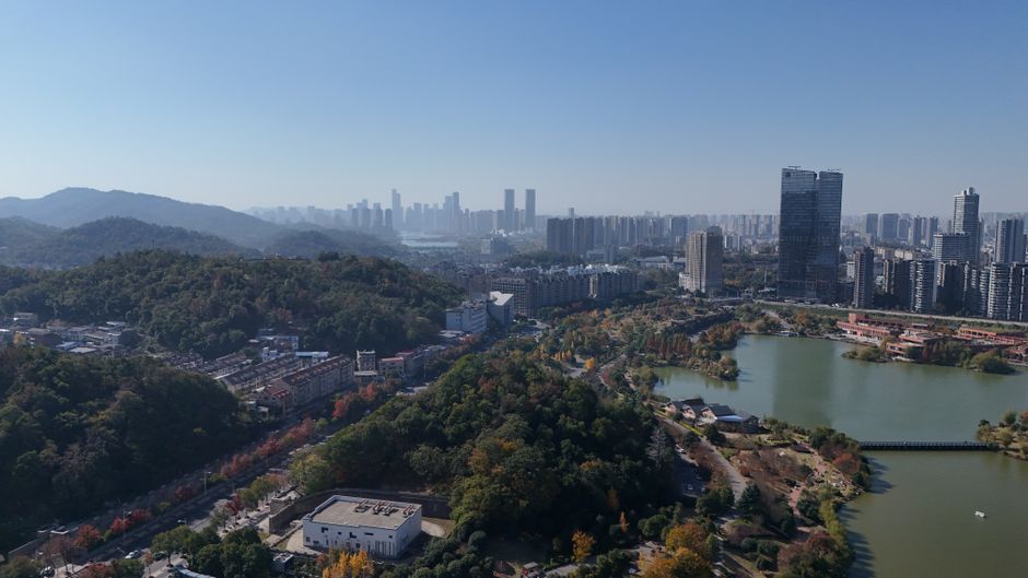 Yuelu Mountain forest trail