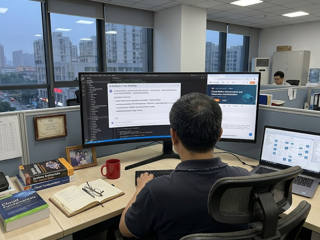 My Friend Is 45 and Works in IT. He Asked Me What to Do. I Asked AI. Here’s the Roadmap.