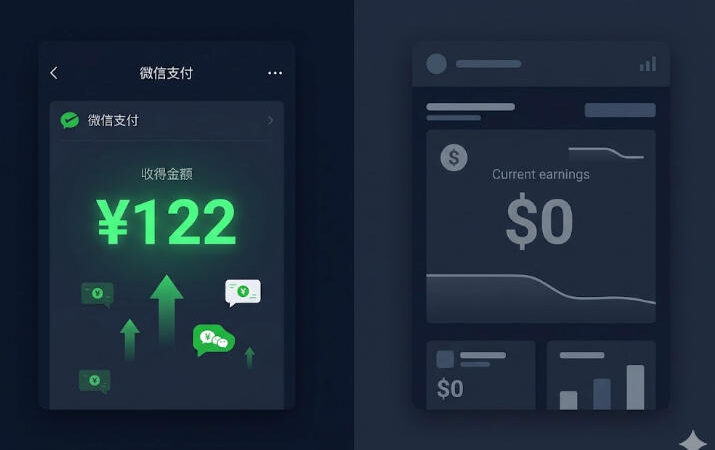 WeChat vs English Blog: My Friend Made ¥122 This Month. I’ve Made $0 After 6 Years of Trying.