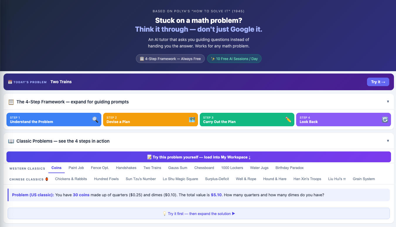 My Son Was Struggling With Math. I Built a Free AI Tutor. Then Two AIs Had Very Different Opinions About It.