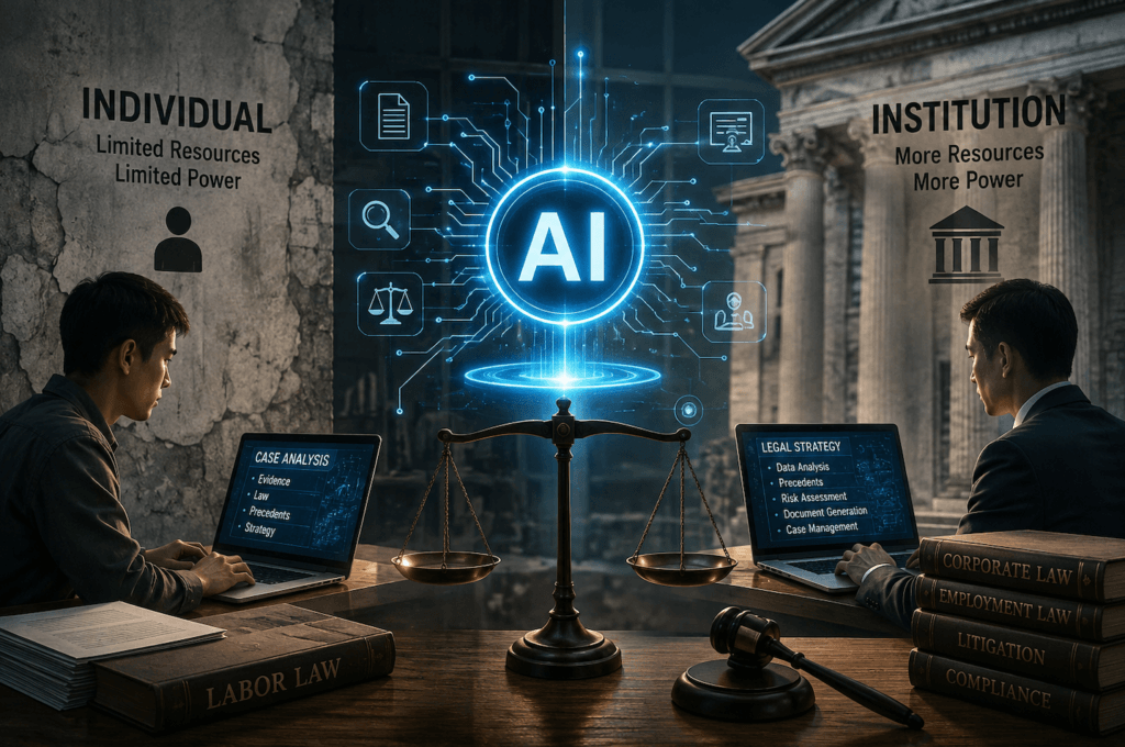 AI Levels the Playing Field in Legal Disputes — Or Does It Just Hand Better Weapons to the Powerful?
