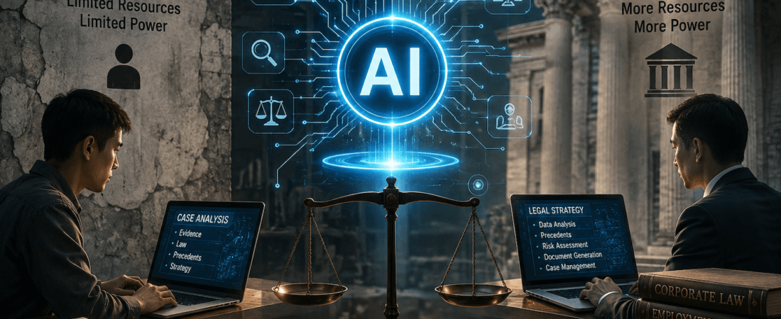 AI Levels the Playing Field in Legal Disputes — Or Does It Just Hand Better Weapons to the Powerful?