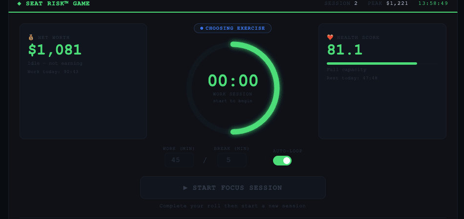 I Rewrote My Desk Break Timer 30+ Times. It Still Has One User: Me.