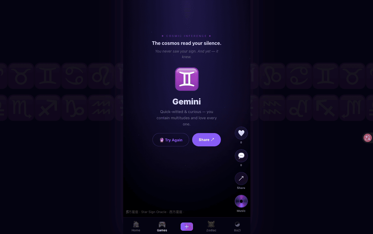 6 AI Chatbots Competed to Guess Your Star Sign — Without Asking Your Birthday (AI Generated)